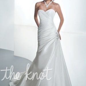 Demetrios wedding dress style GR 235